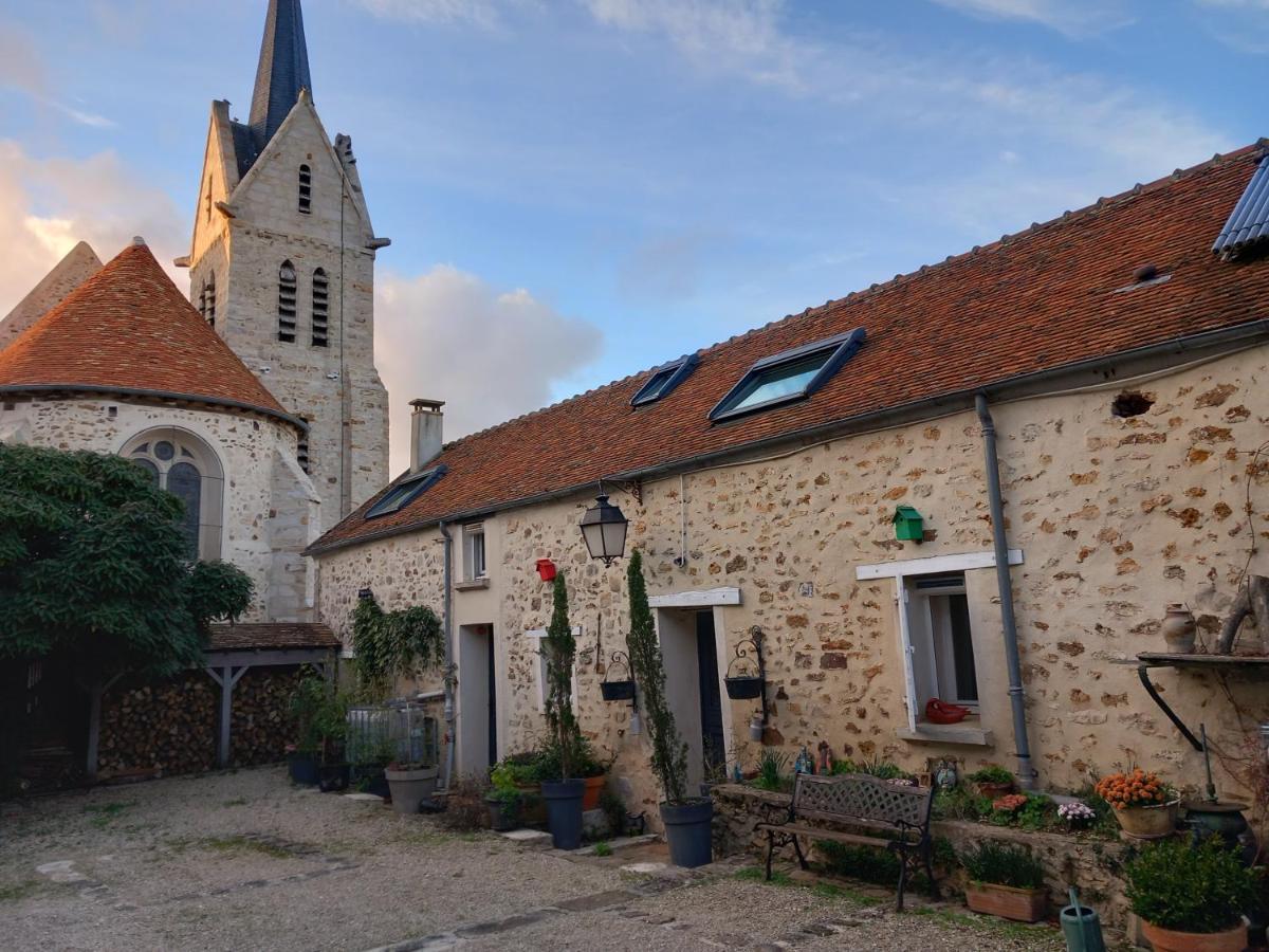 Bed and Breakfast Le Portail Bleu Châtres Esterno foto