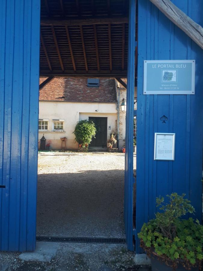 Bed and Breakfast Le Portail Bleu Châtres Esterno foto