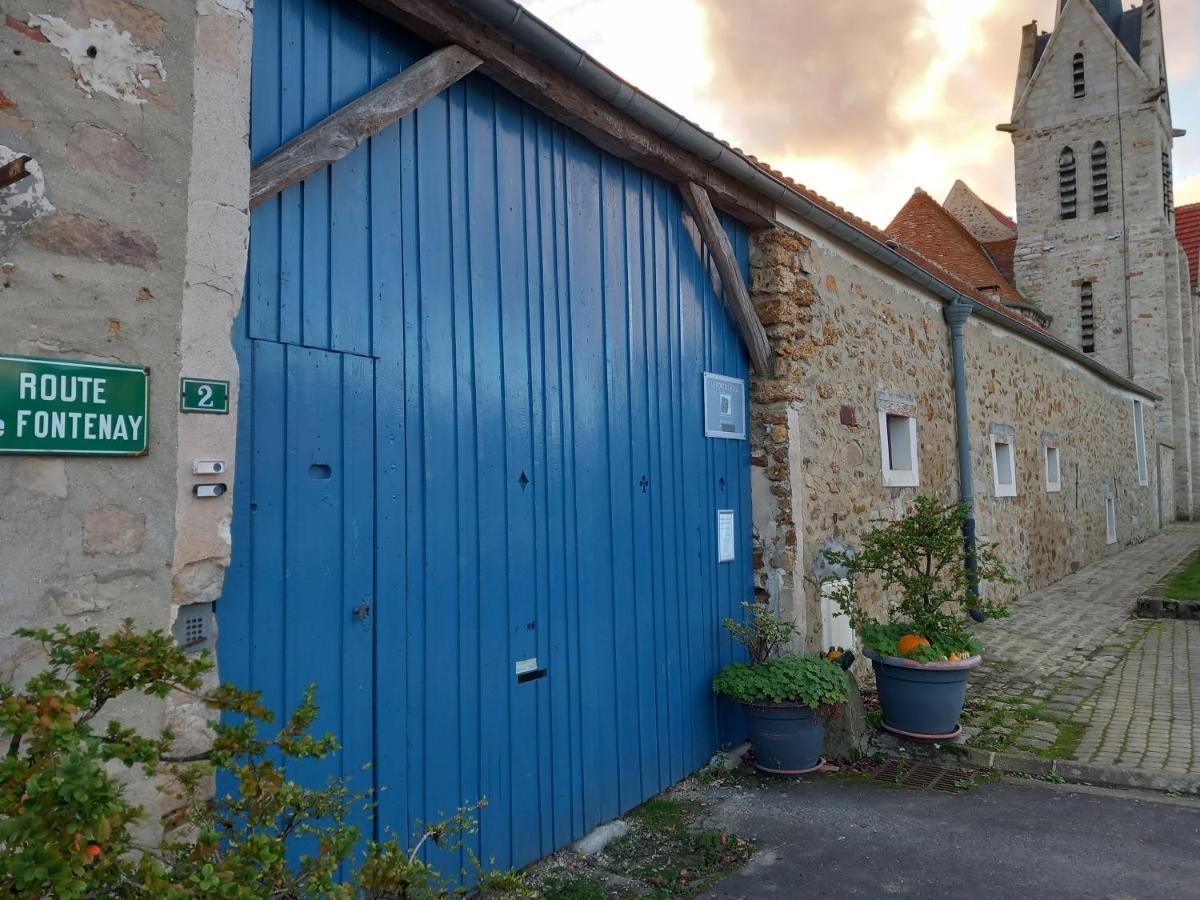 Bed and Breakfast Le Portail Bleu Châtres Esterno foto